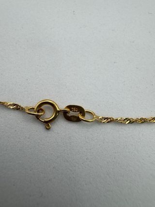 011-02-00351 CADENA SINGAPOUR ORO 18K