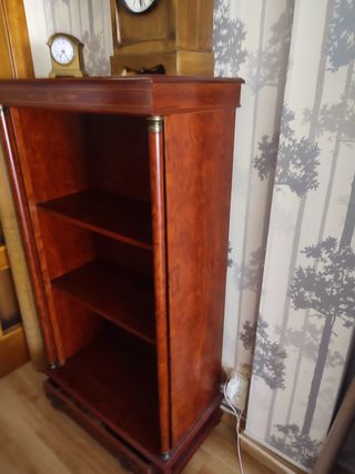 Librería pequeña madera cerezo