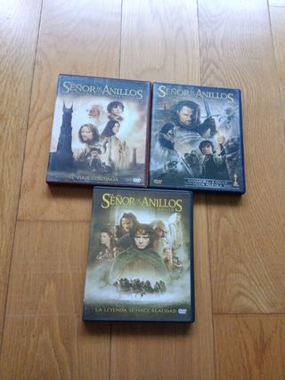 Trilogía El Señor de los Anillos DVD