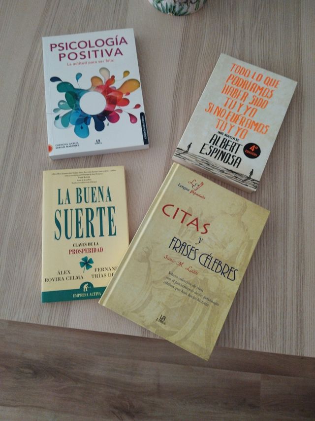 Lote de libros autoayuda