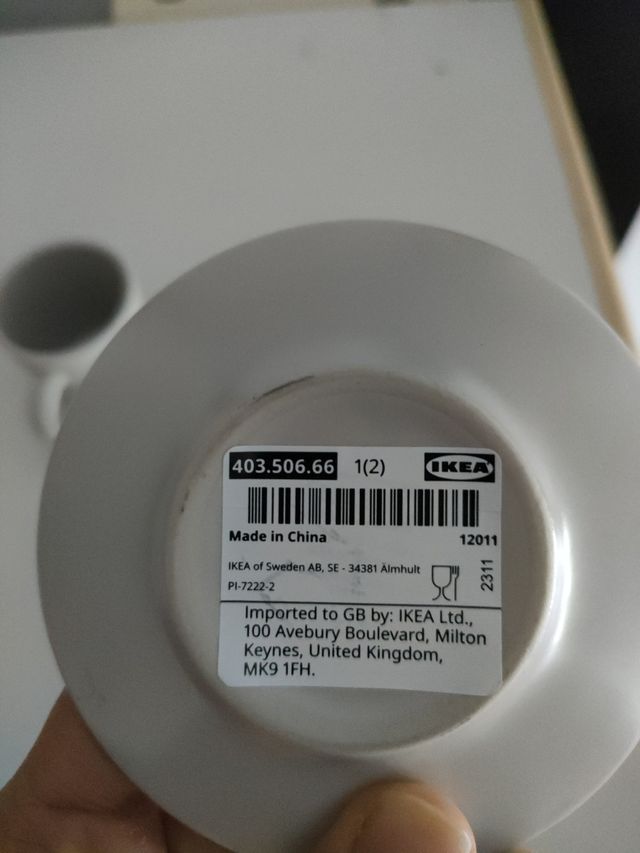 Tazzina da caffè beige