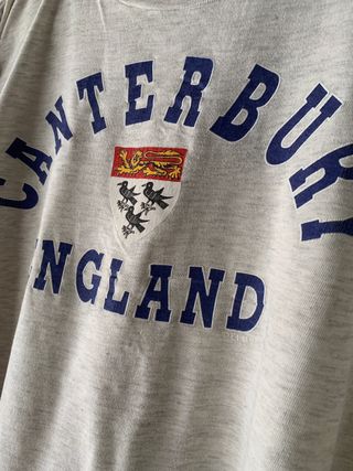Camiseta universidad de Canterbury Vintage