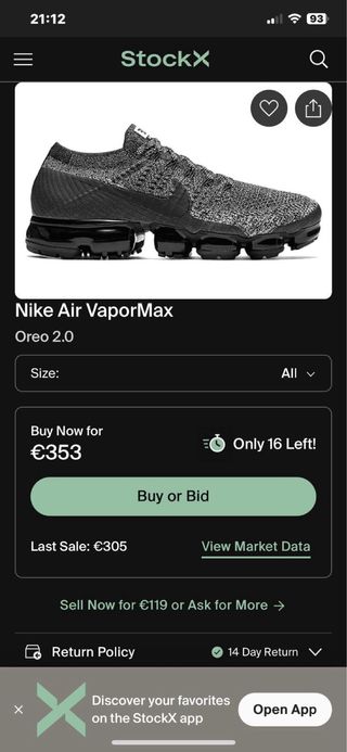 Nike VaporMax Zapatillas Grises escucho ofertas