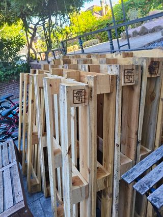 10 Palets Europeos Casi Nuevos