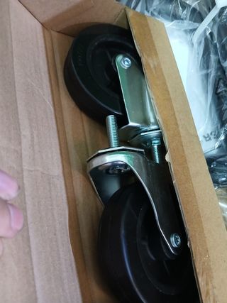 SONGMICS Burro Ropa con Ruedas, Perchero Burro