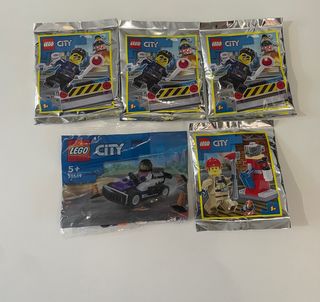 5 Bolsas Lego City