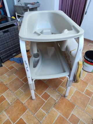 Bañera cambiador bebé