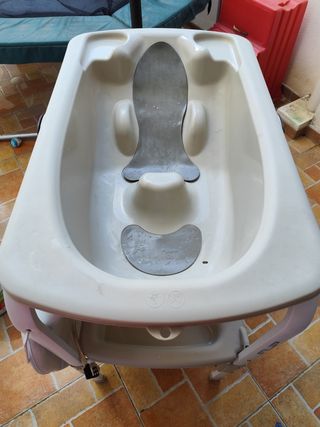 Bañera cambiador bebé