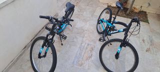 2 Bicicletas Montaña 24 Azul