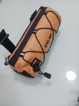 Bolsa Manillar Bici Marrón