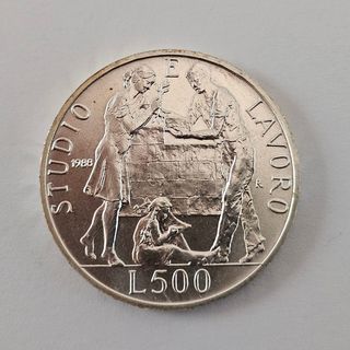 Italia 500 Lire Don Bosco 1988 FDC