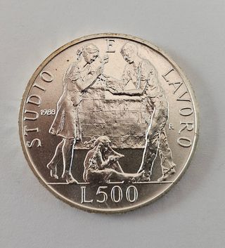 Italia 500 Lire Don Bosco 1988 FDC