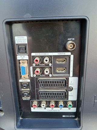 Televisor Samsung Negro 37 Pulgadas