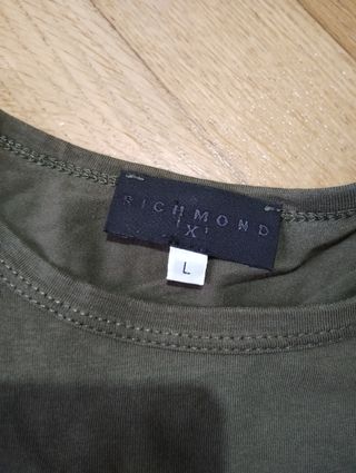 Maglia manica lunga Richmond verde oliva