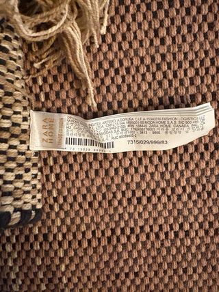 Alfombra Zara Home Algodón 150x200