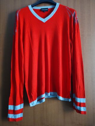 Maglia Emporio Armani Uomo Rossa