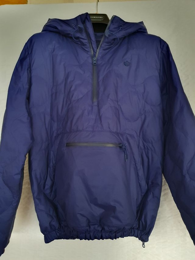 Chaqueta Adidas Azul con Capucha