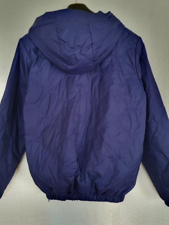 Chaqueta Adidas Azul con Capucha