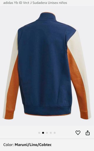 Chaqueta Adidas Béisbol Talla 13-14