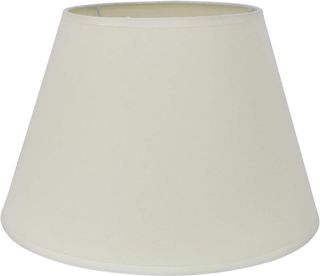 ✨ - Pantalla lámpara mesa beige tejido metal