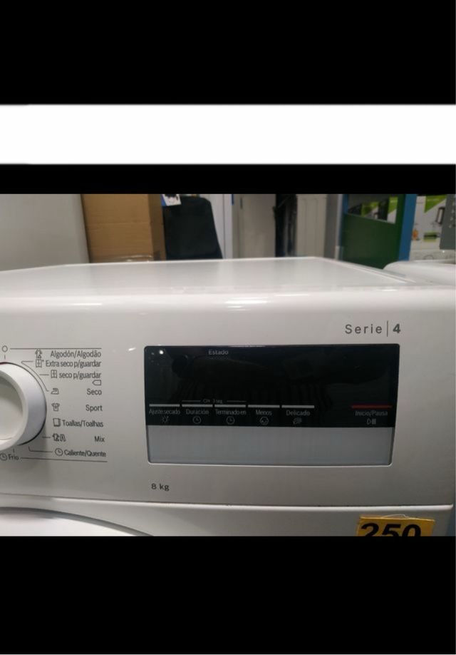 Secadora Bosch 8kg Bomba Calor A+++