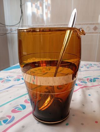 Conjuto 6 Vasos + Coctelera + Cubitera+copas coñac