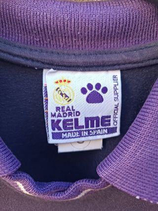 Camisa entrenamiento Real Madrid Kelme Teka años