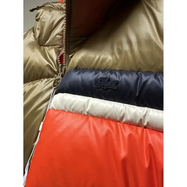 Chaqueta Lacoste reversible marrón