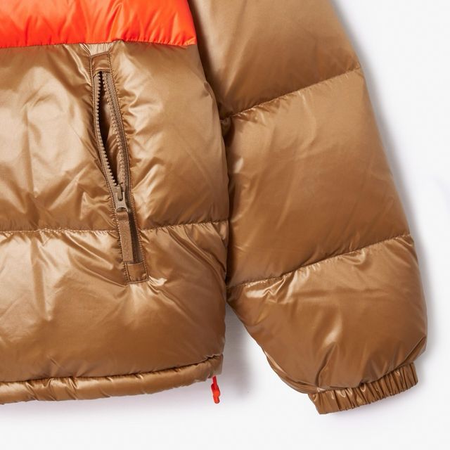 Chaqueta Lacoste reversible marrón