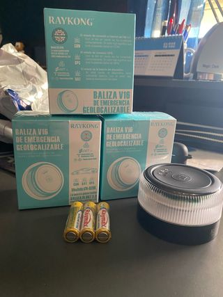 Baliza V16 geolocalizable homologada por la DGT