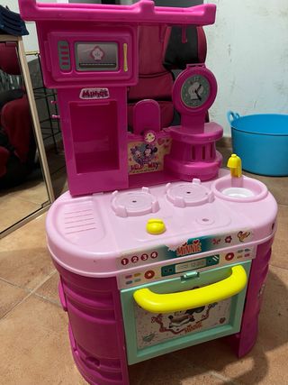 Cocina de Juguete Minnie Mouse Rosa