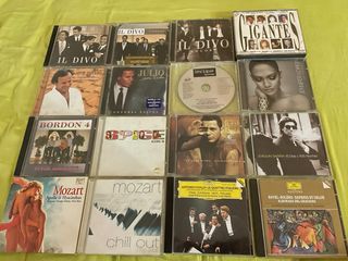 Set di CD pop/jazz/compositori/classici/spagnoli