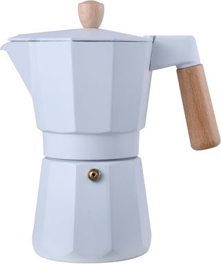 ✨ - Bergner cafetera aluminio madera 3 tazas
