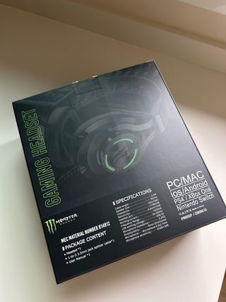 Cascos Gaming Monster Energy