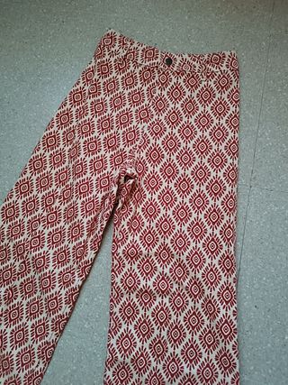 Pantalón estampado Zara - Talla 38