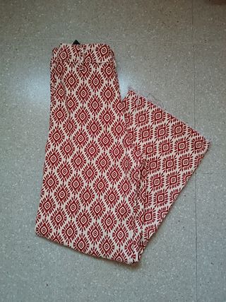Pantalón estampado Zara - Talla 38