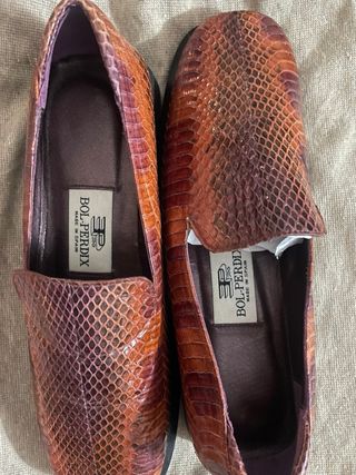 Zapatos Bol Perdix Mujer Naranja/Morado