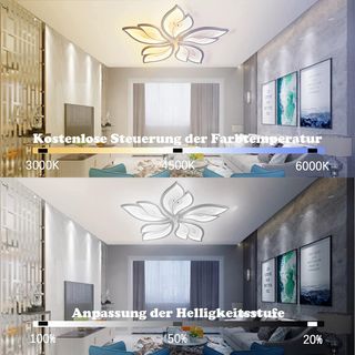 💰 - Lámpara LED techo regulable con mando