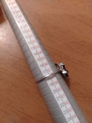 Anillo Plata Granate y Moldavita Talla 58