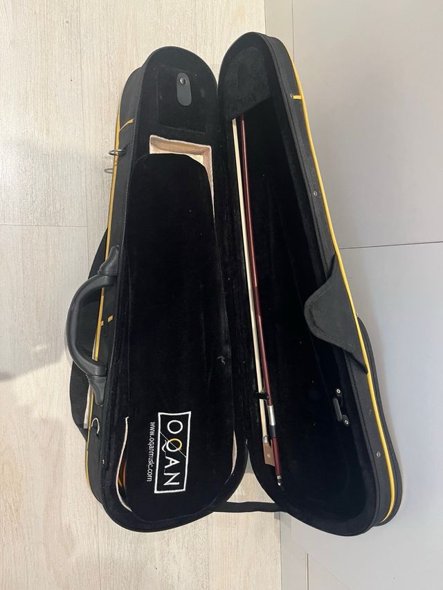 Violín madera abedul y talla 3/4