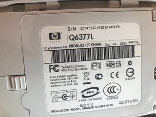 Impresora Fotográfica HP 335 Blanca