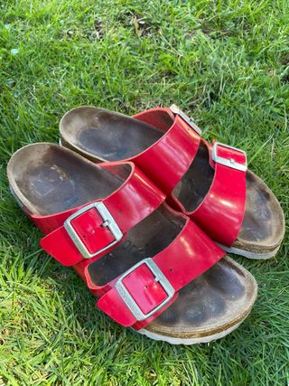 Sandalias Birkenstock Rojas Talla 38