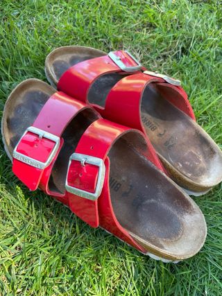 Sandalias Birkenstock Rojas Talla 38
