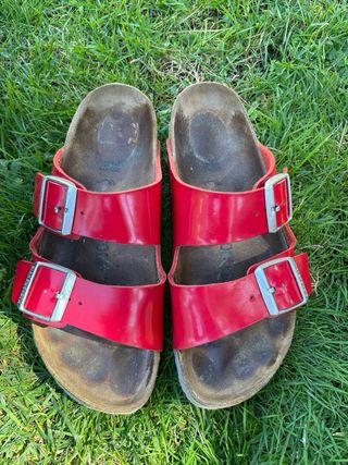Sandalias Birkenstock Rojas Talla 38