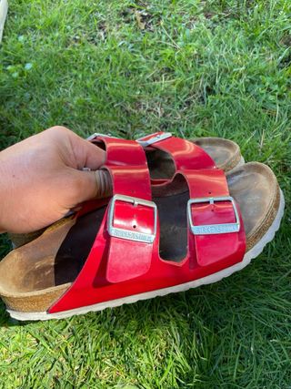 Sandalias Birkenstock Rojas Talla 38