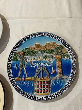 Lotto piatti decorativi souvenir  vari paesi