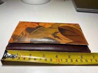 Portafoglio donna con fiori