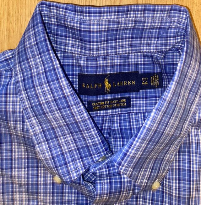 Camisa Polo Ralph Lauren Hombre Azul
