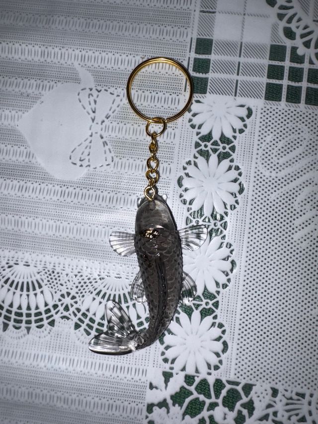 Portachiavi a forma di pesce