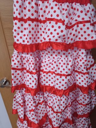 Vestido Flamenca nuevo Talla M